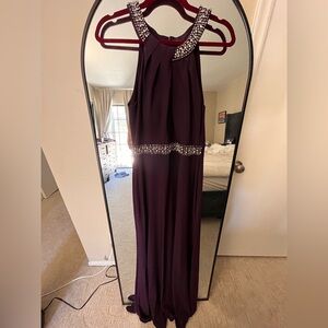 Purple Long Formal Dress Vince Camuto Size 8